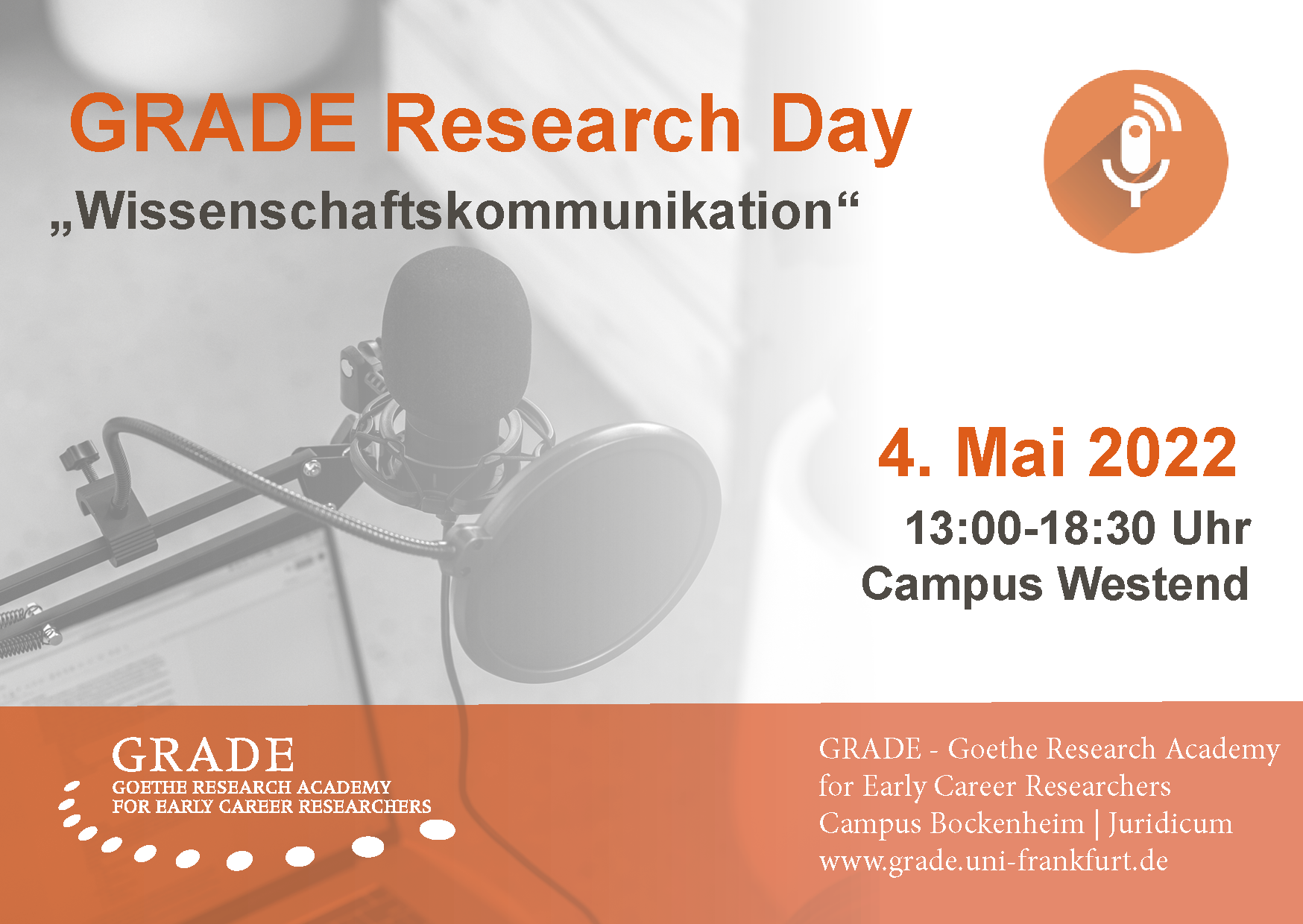 Grade research day flyer a6 entwurf d